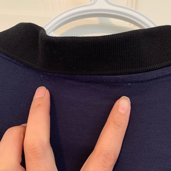 Calvin Klein Black and Blue Polo - Slim Fit - Picture 5 of 5